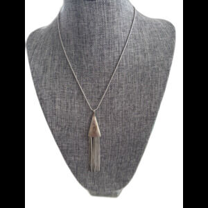 Necklace With Pendant And Chains